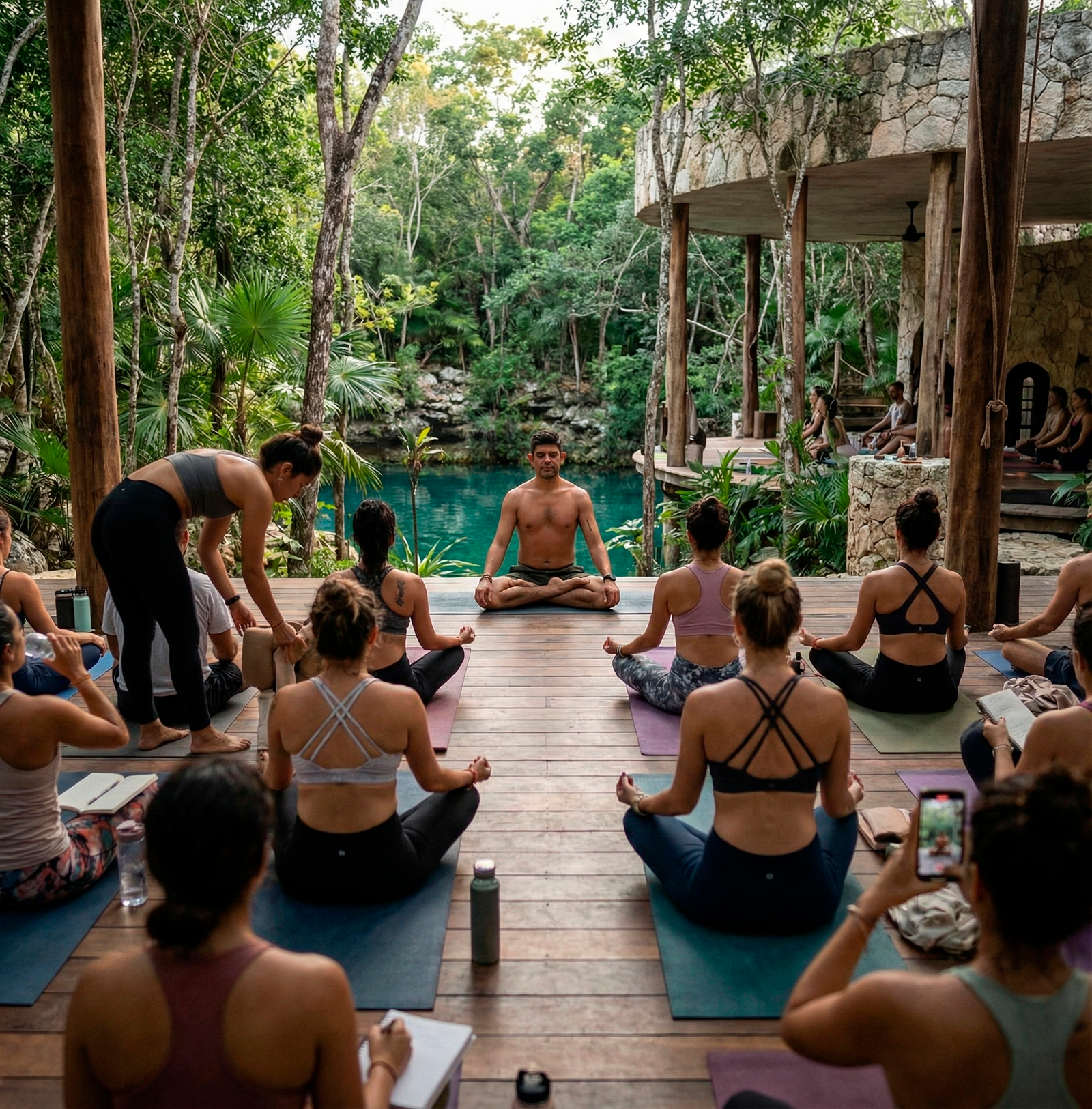 Plano Mental clase de yoga